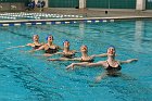 Artistic Swimming  Wheaton College 2021-22 Artistic Swimming team. - Photo By: KEITH NORDSTROM : Wheaton, Artistic Swimming